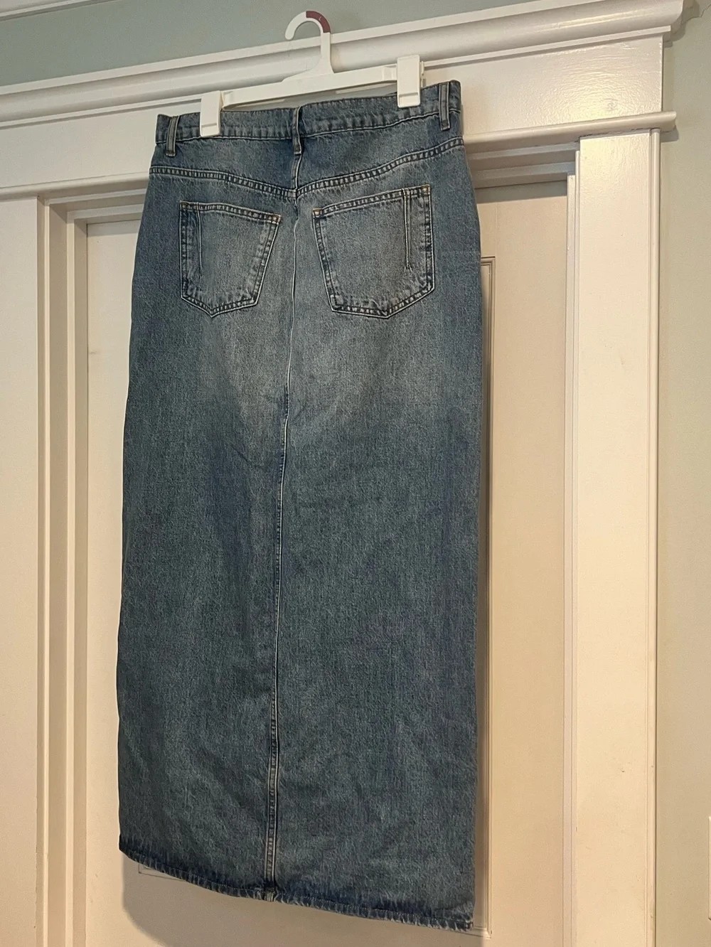 Derek Lam 10 Crosby Lu Denim Jean Maxi Skirt - Sz. 31 - NWT
